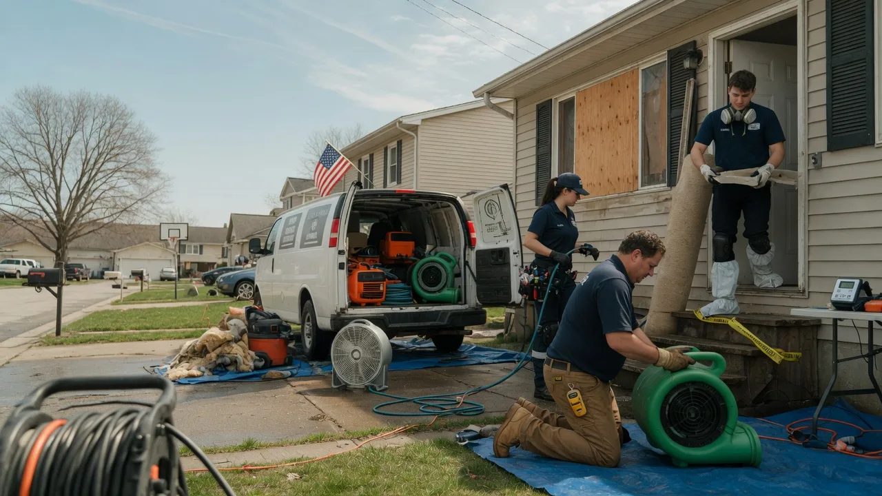 Water Damage Restoration in Havana, IL near me